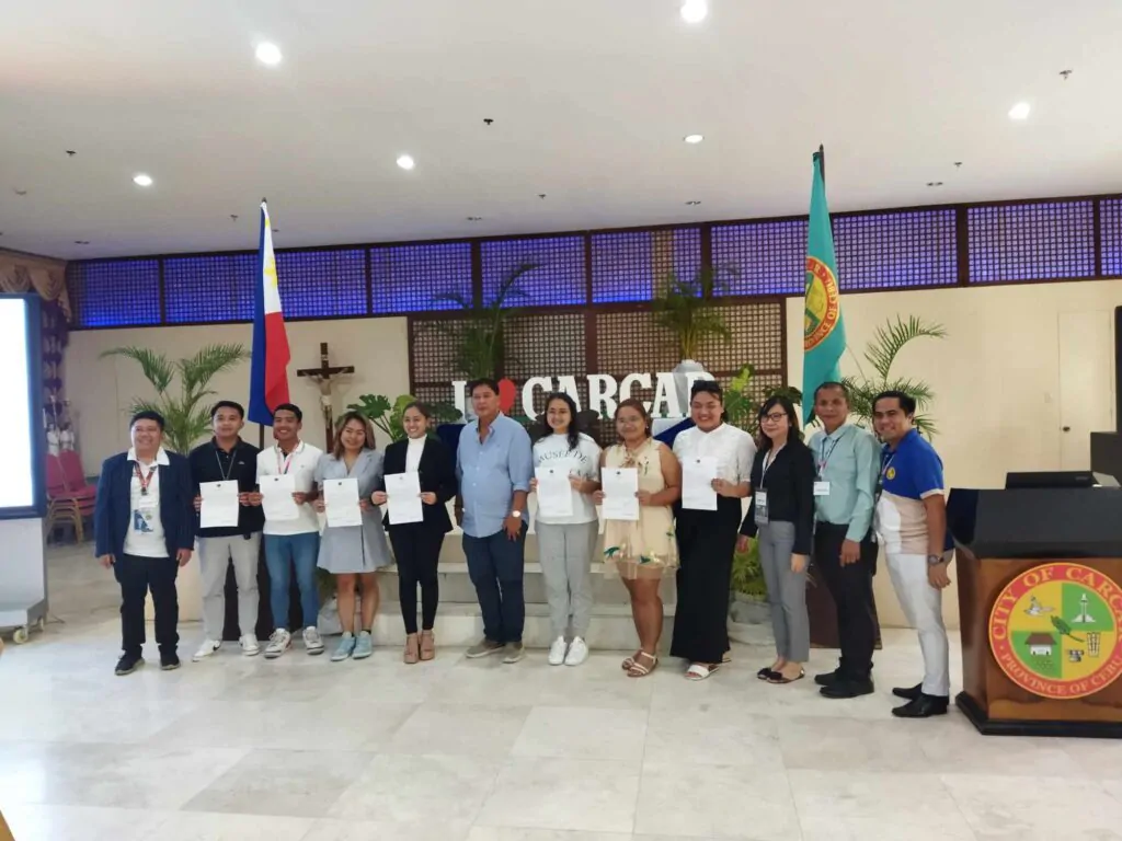 Congratulations to the Newly Elected Officers of Carcar City SK Federation!